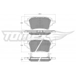 TOMEX Brakes Bremsbelagsatz, Scheibenbremse